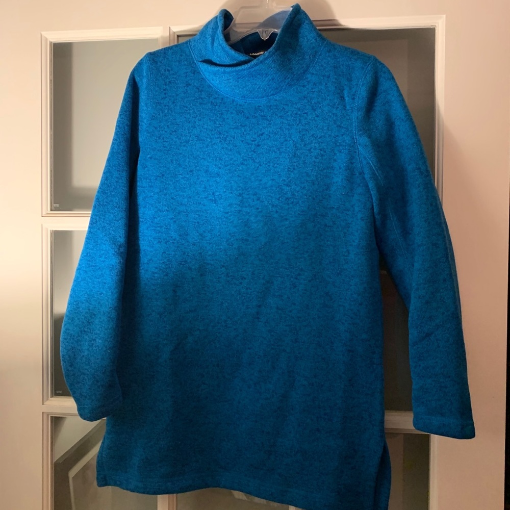 Lands’ End blue sweatshirt